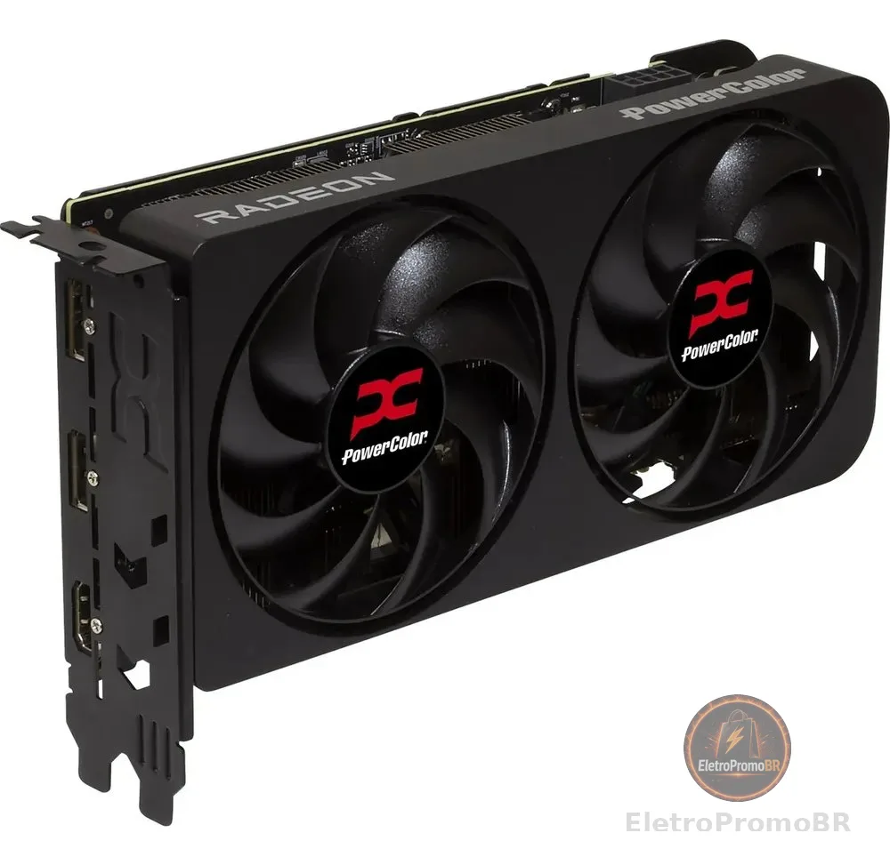 Placa De Video Powercolor Radeon RX 9060 XT Reaper, 8GB, 128-bit