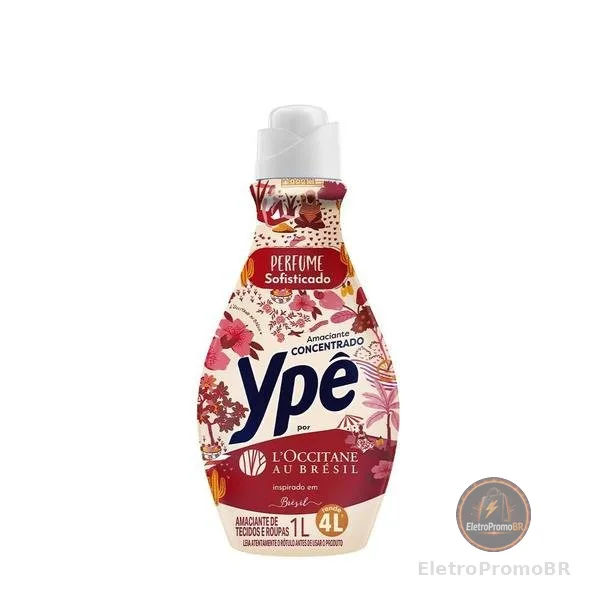 Amaciante Concentrado Ypê LOccitane au Brésil 1 Litro