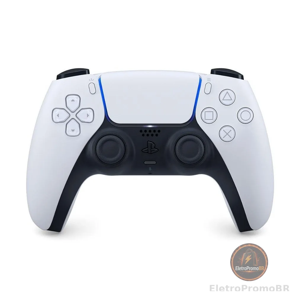 Controle Playstation 5 Sem Fio Dualsense Branco - PS5