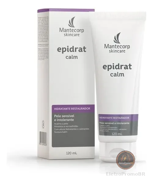 Hidratante Facial Epidrat Calm 120ml Mantecorp Skincare Todo Tipo De Pele Dia/noite