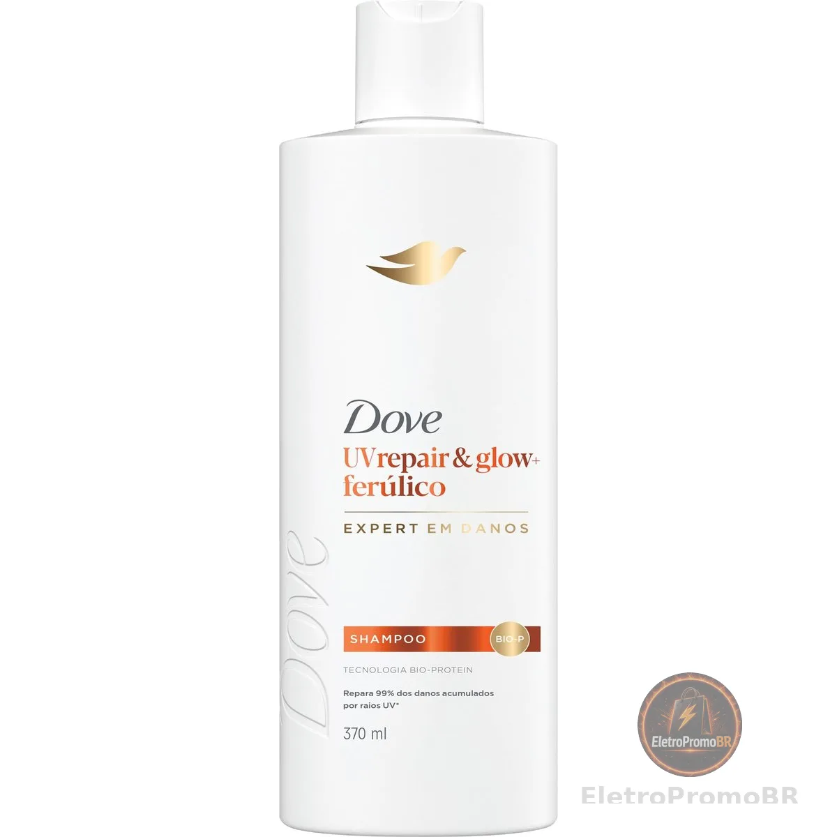 Dove Shampoo UV Repair & Glow + Ferúlico 370ml