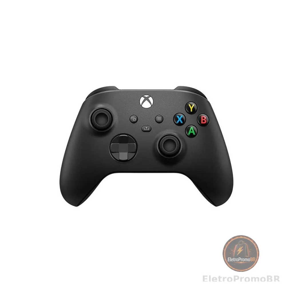 Controle para Xbox Sem Fio Carbon Black