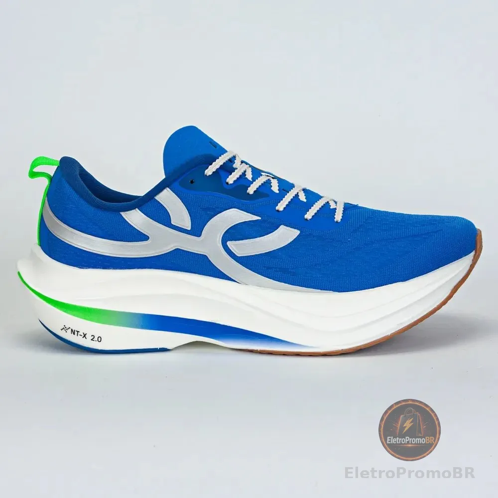 Tênis Olympikus Corre Turbo Unissex Corrida Royal/verde 40 Br