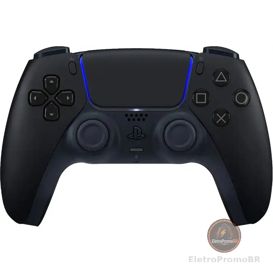Controle PS5 Sony Dualsense sem fio JoyStick - Midnight Black