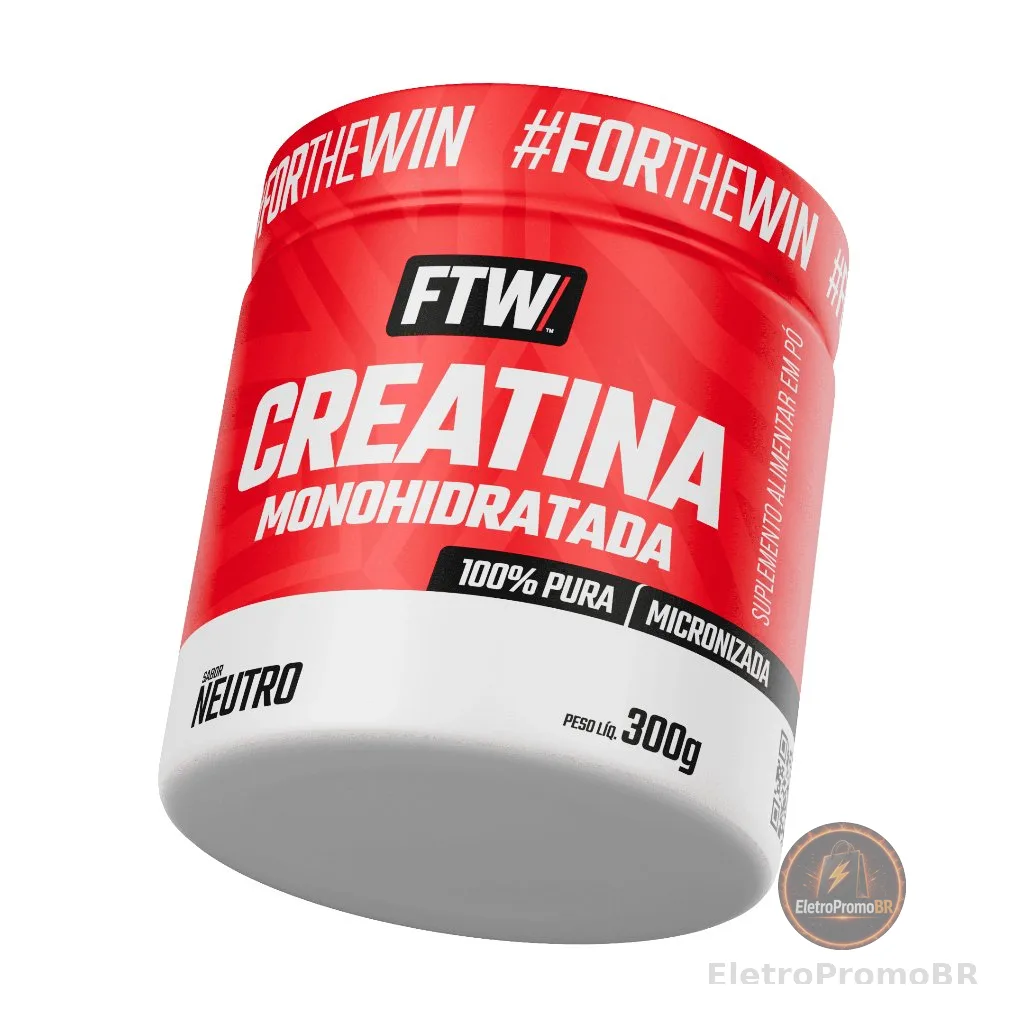 Creatina Monohidratada Pura 300g - FTW