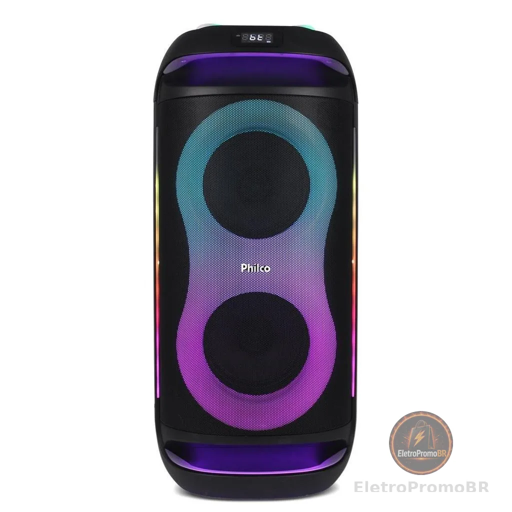 Caixa de Som Philco Extreme Ex Bass 800W PCX6702