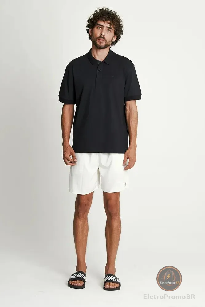 Short Vôlei Masculino Polo Wear Branco Gg