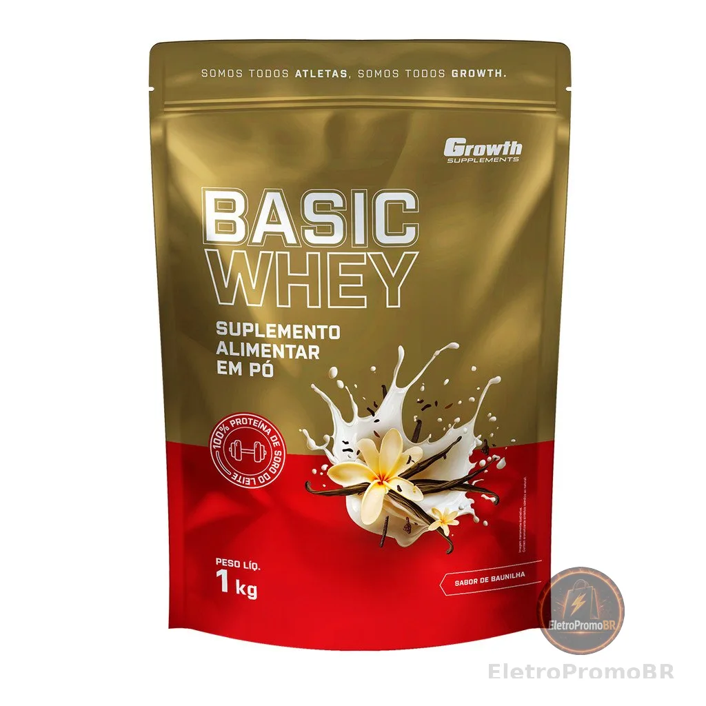 Basic Whey 1kg Growth Supplements