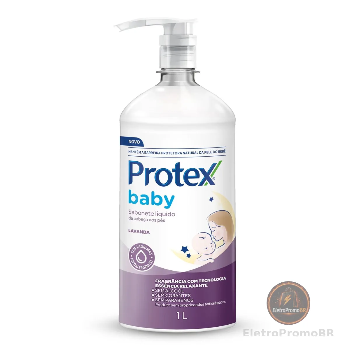 Protex Baby Lavanda Sabonete Líquido Infantil, 1L