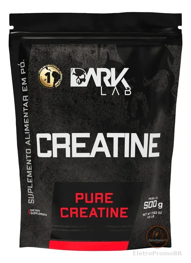 Creatina Dark Lab Premium Pure em pó Sem sabor x 500g