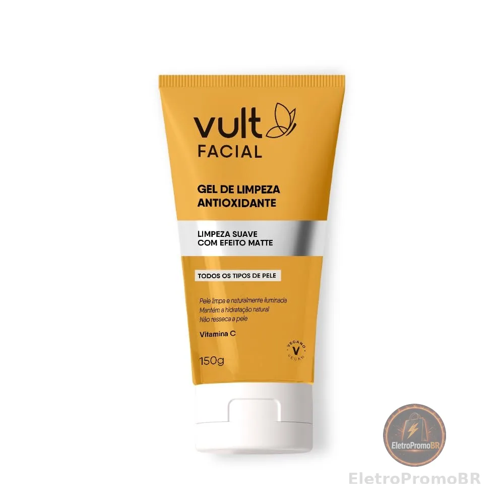 VULT GEL LIMPEZA FACIAL ANTIOX VITAM C 150g