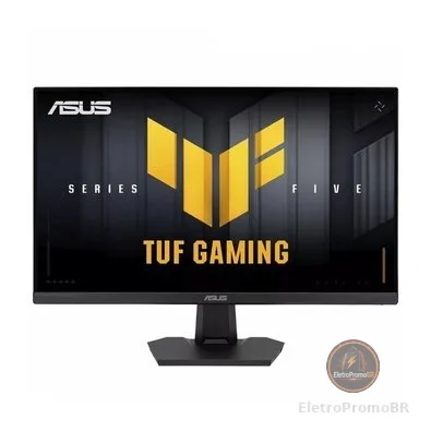 Monitor Gamer ASUS TUF 23.8", Full HD, 260Hz, 0.3ms, Fast IPS, VRR, G-Sync Comp, FreeSync Premium, HDR10, Som Integrado, Preto - VG249QM5F