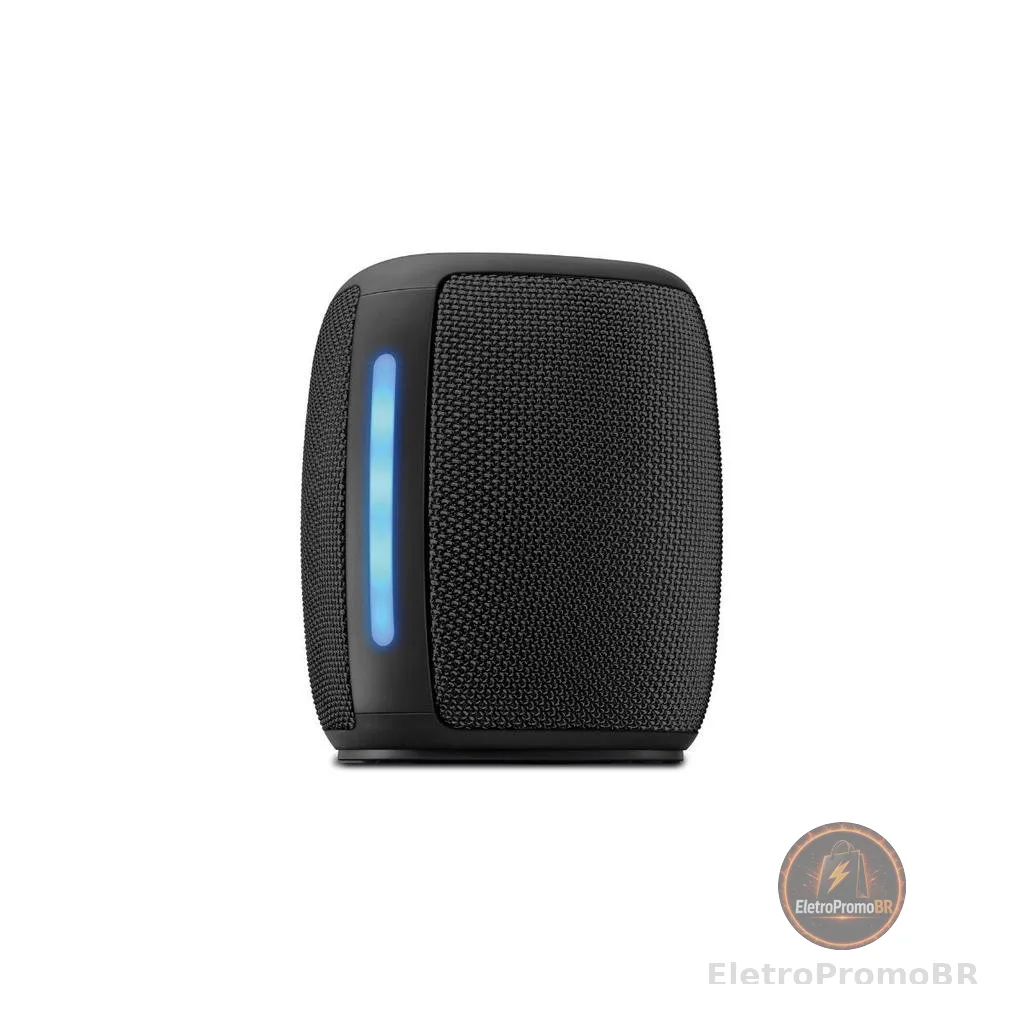 Caixa de Som Aiwa Speaker 15w Ipx4 - Aws-sp-03-b Preto