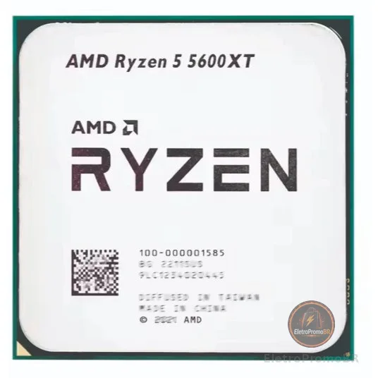 Ryzen 5 5600XT AMD AM4 4.7 GHz 6 Cores 12 Threads (novo S/Box)