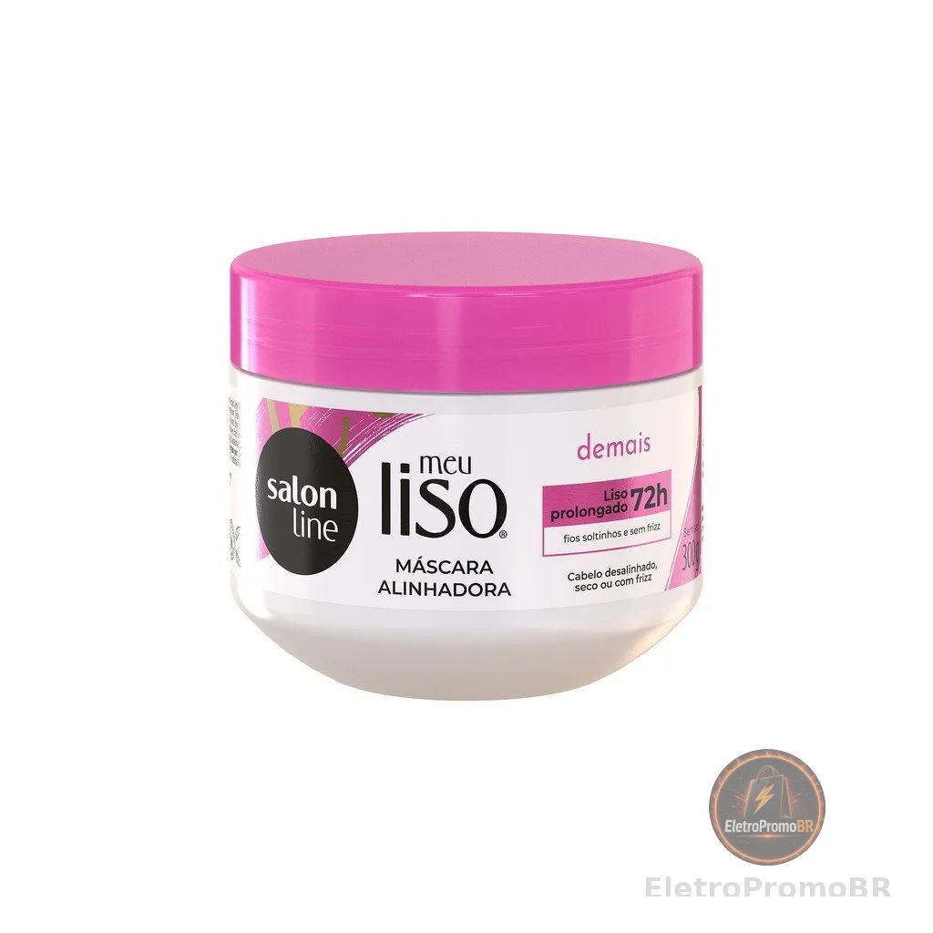 Máscara Hidratante Meu Liso Demais Salon Line 300g