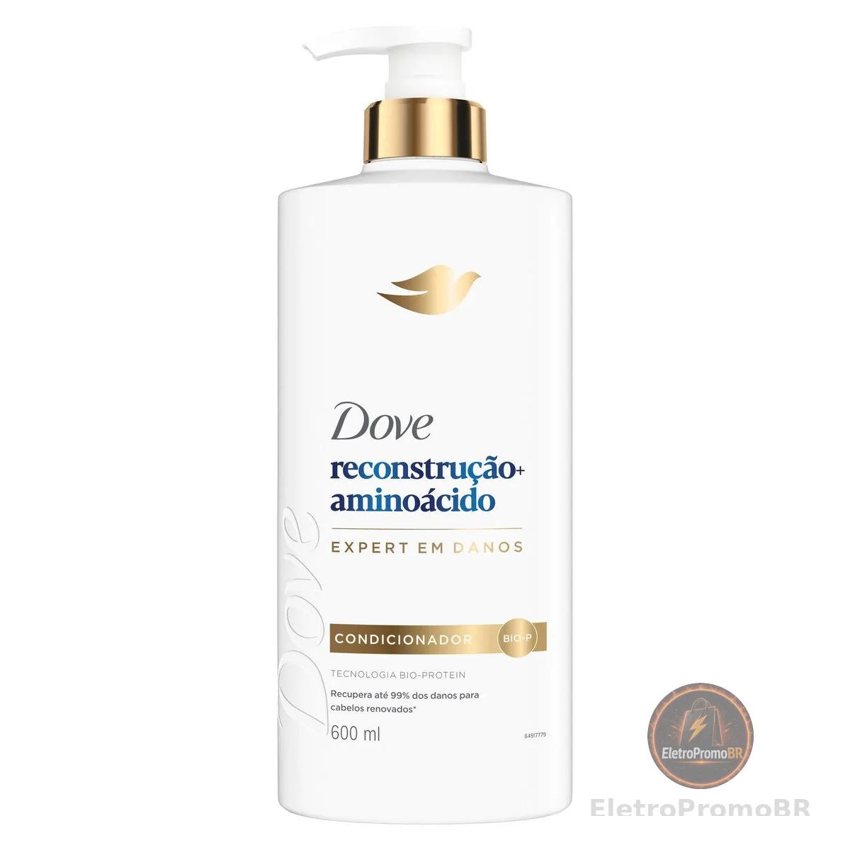 Dove Condicionador Reconstrução + Aminoácido 600ml Pump