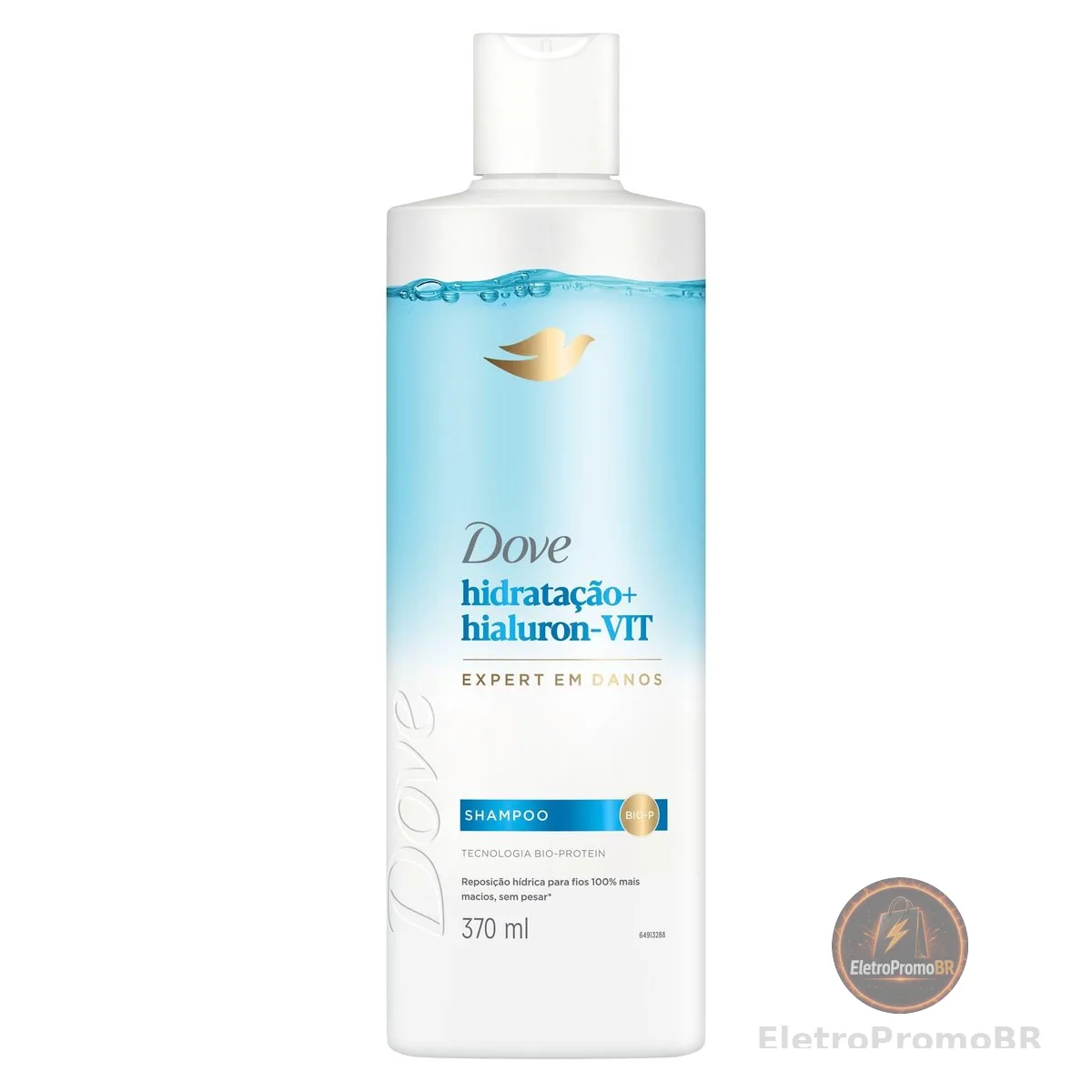 Dove Shampoo Hidratação + Hialuron-Vit 370ml
