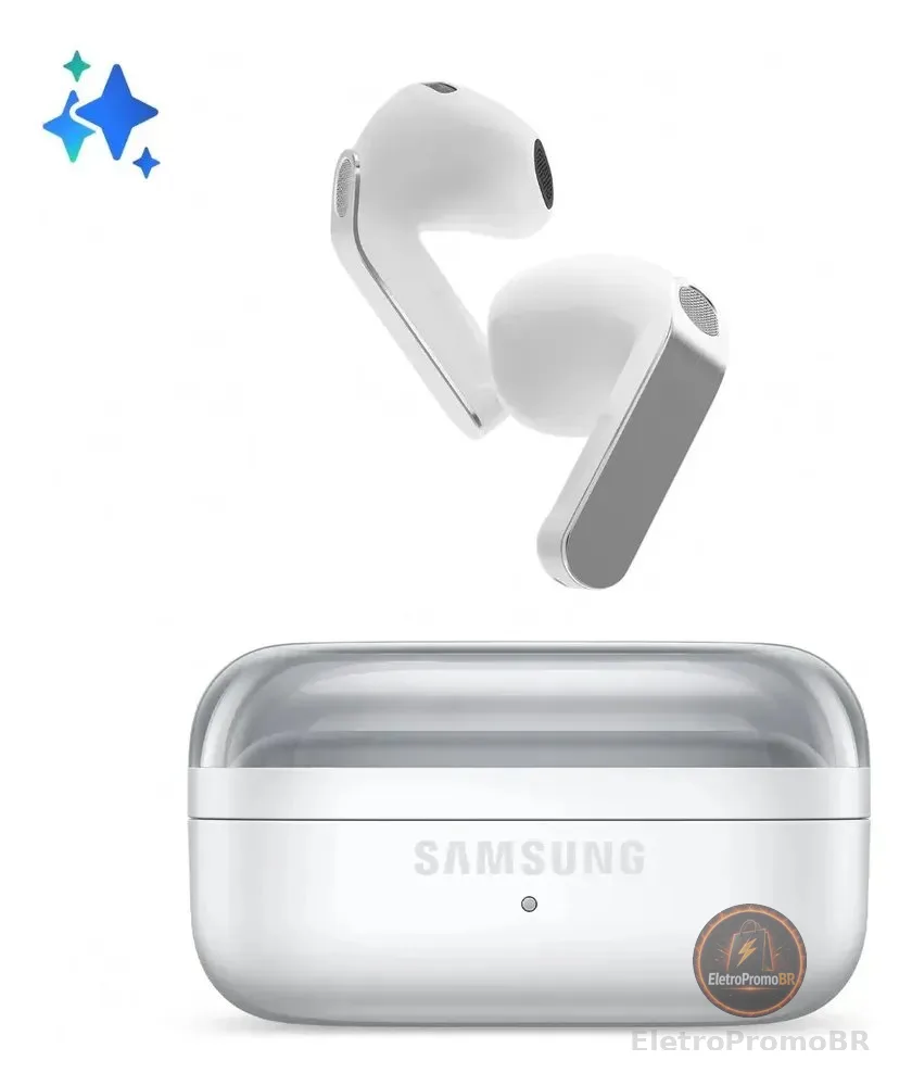 Samsung Galaxy Buds4,fone De Ouvido,galaxy Ai,gemini,branco