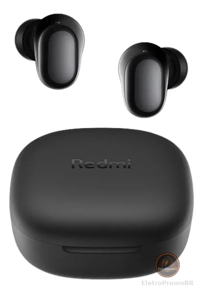 Xiaomi Redmi Buds 6 Play Fone Bluetooth Sem Fio Preto Preto