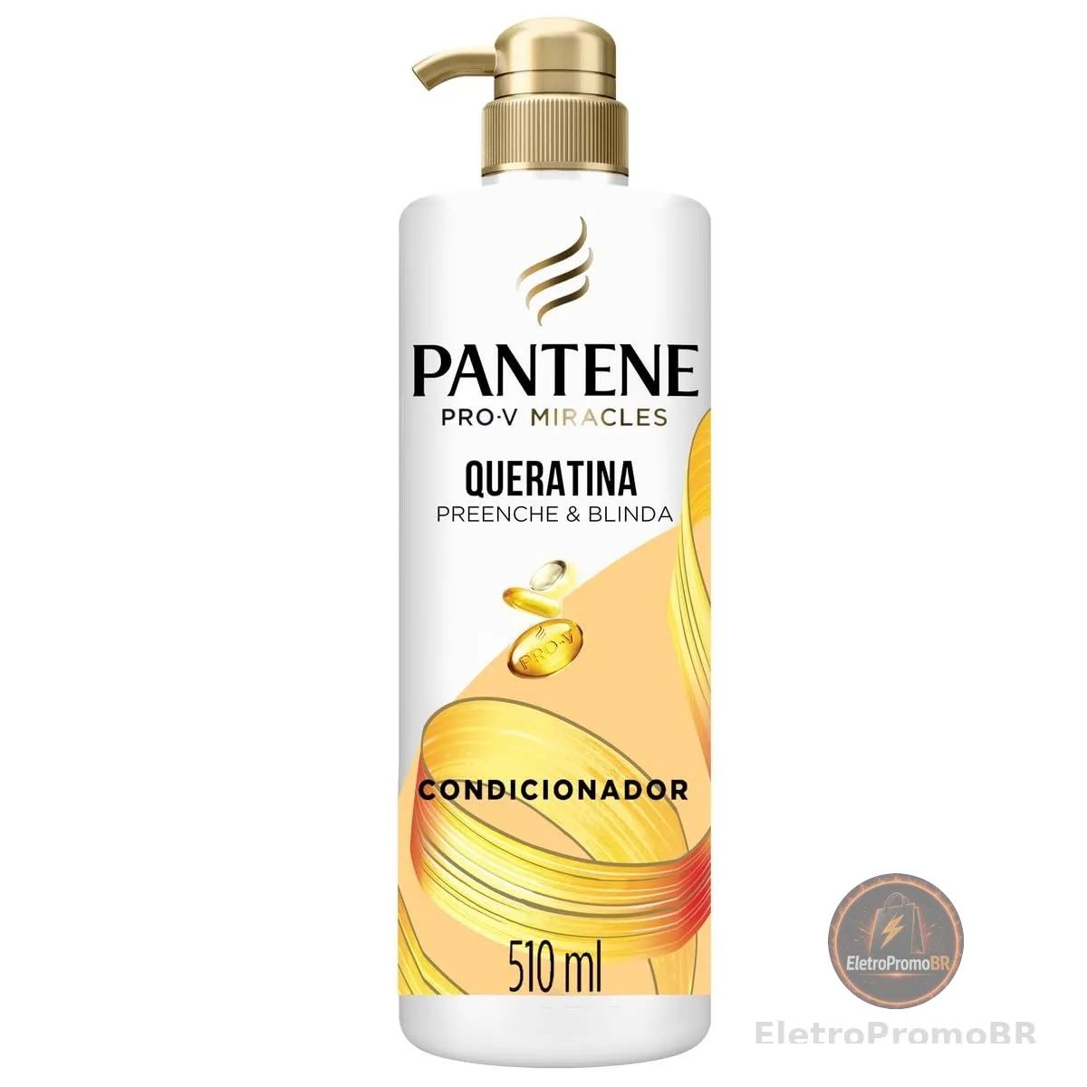 Pantene Pro-V Miracles Condicionador Queratina Preenche e Blinda 510 ml