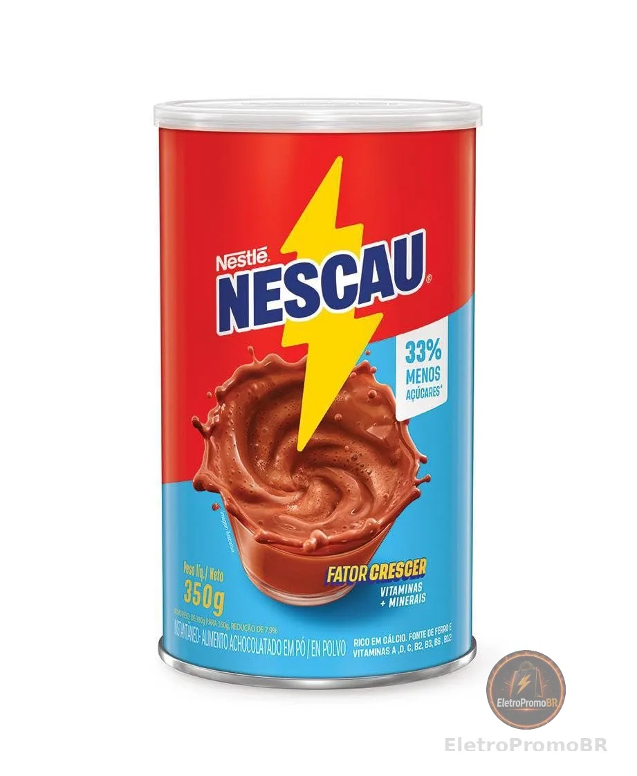 Achocolatado em Pó NESCAU Cilíndrico 350g