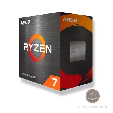 Processador AMD Ryzen 7 5800XT, 3.8 GHz (4.8 GHz Max Turbo), Cache 32MB, 8 Núcleos, 16 Threads, AM4, Sem Vídeo Integrado - 100-100001582WOF