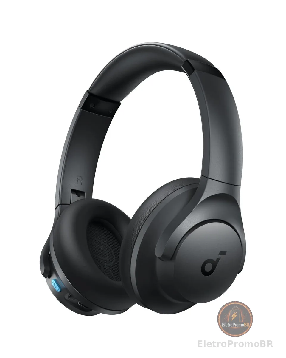 soundcore Q11i da Anker Headphone Bluetooth Over Ear, 60H Fone Gamer Preto