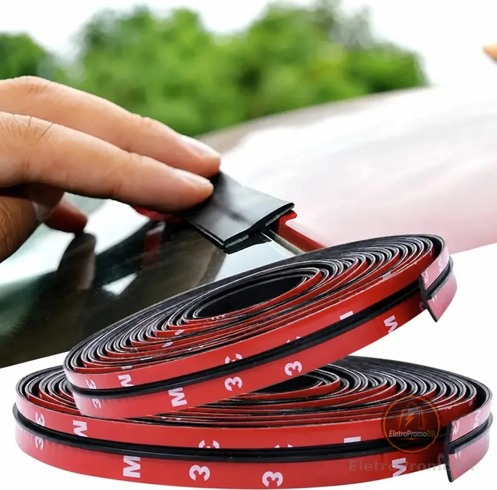 Borracha Vedação Vidro Pára-brisa Teto Solar Universal Carro