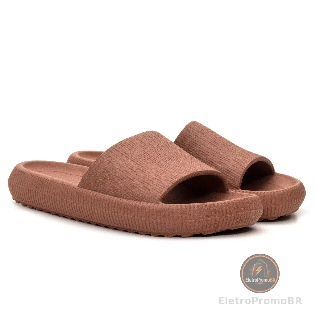 Chinelo Slide Nuvem Feminino Confortável