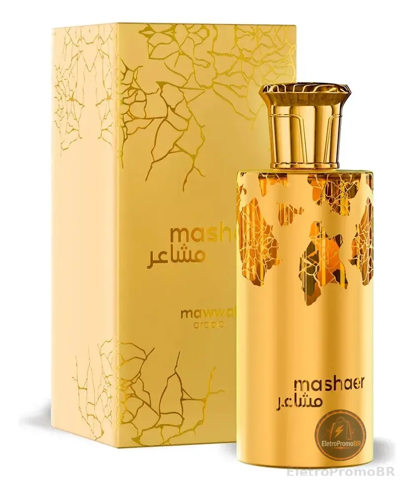 Perfume Árabe Mawwal Mashaer 100ml Eau De Parfum Feminino 100ml