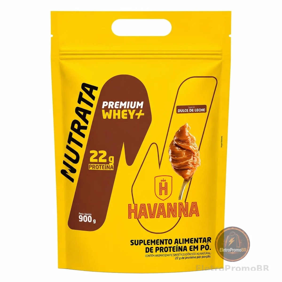 Premium Whey+ Refil Doce de Leite Havanna - Nutrata 900g