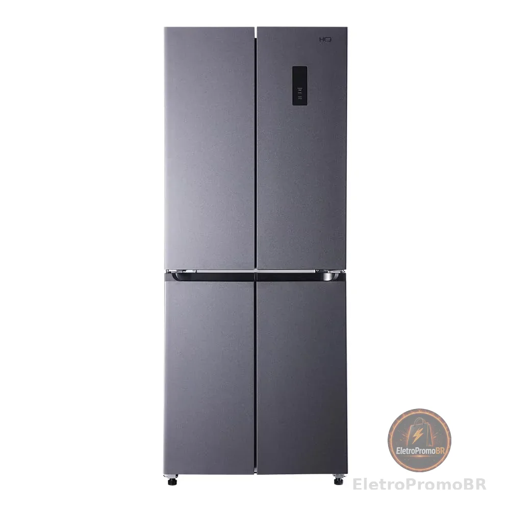 Geladeira Refrigerador HQ Frost Free Multidoor 426 Litros Prata HQ-426MDFF (127V)