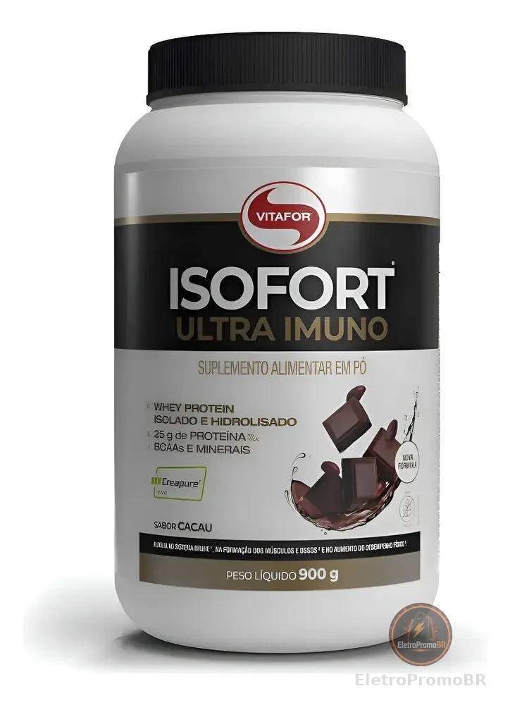 Isofort Ultra Imuno - 900g Cacau - Vitafor Chocolate