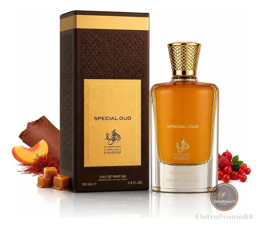 Perfume Árabe Special Oud Al Wataniah Unisex 100 Ml Original