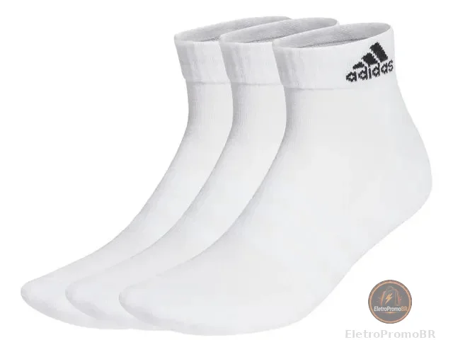 Meias Cushioned Sportswear Ankle 3 Pares adidas