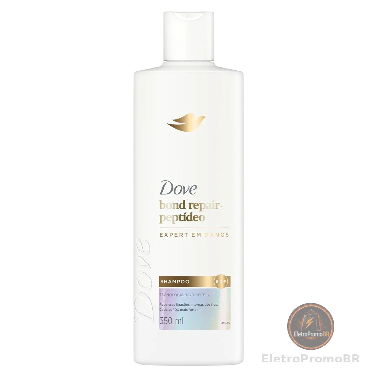 Dove Shampoo Bond Intense Repair + Peptídeo 350ml