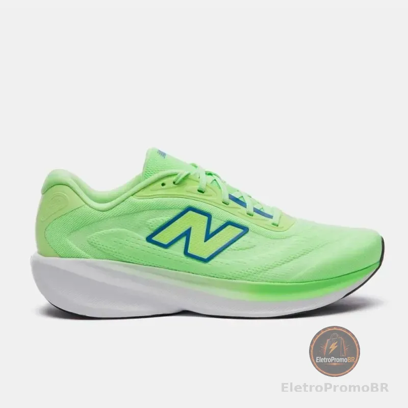 Tênis Esportivo Masculino Fresh Foam 680v9 New Balance Verde Claro Liso 40 Br