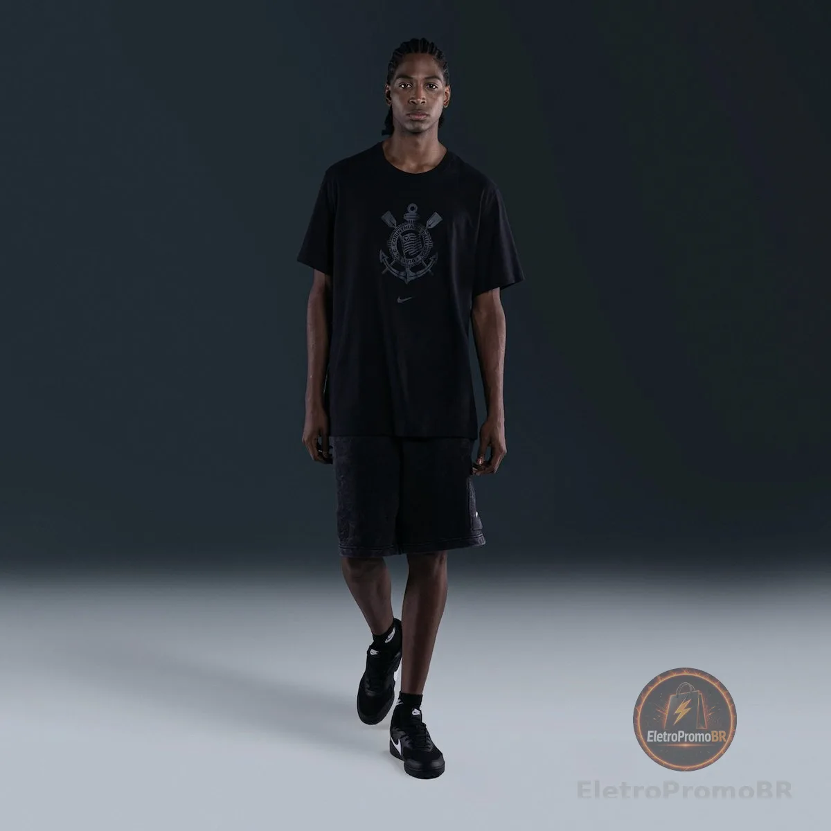 Camiseta Nike Corinthians Escudo Masculina