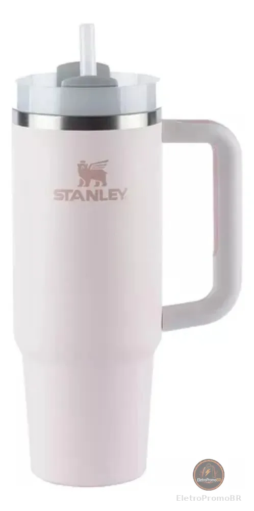 Copo Térmico Stanley Quencher Quartzo Rosa 1.18 L