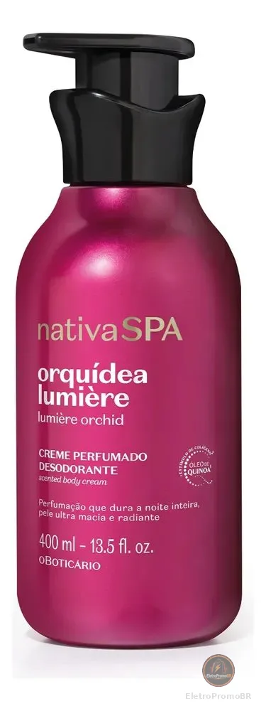 O Boticário Creme Perfumado Desodorante Nativa Spa Orquídea