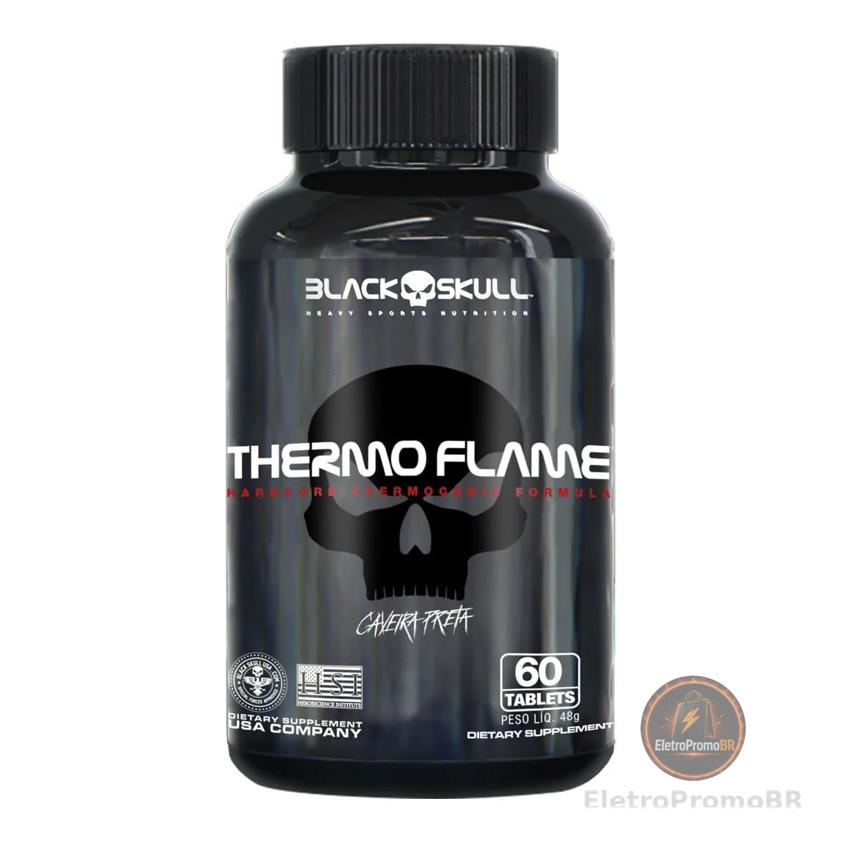 Thermo Flame - 60 Tablets - Black Skull, Black Skull