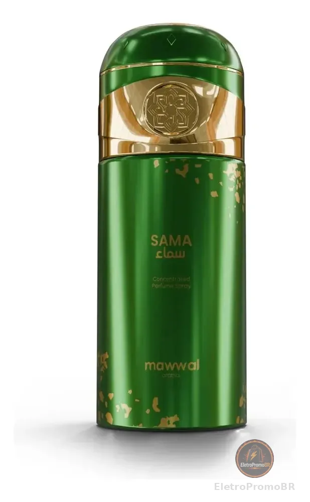 Perfume Spray Mawwal Universe Sama Unissex 250ML Frutado Oriental