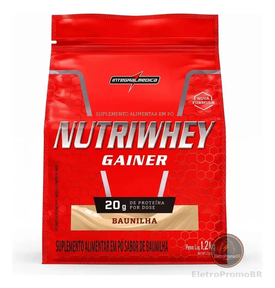 Whey Hidrolisado Concentrado Baunilha 1.2kg - Integralmedica Baunilha