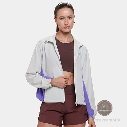 Jaqueta New Balance Windbreak Fast Days Feminina