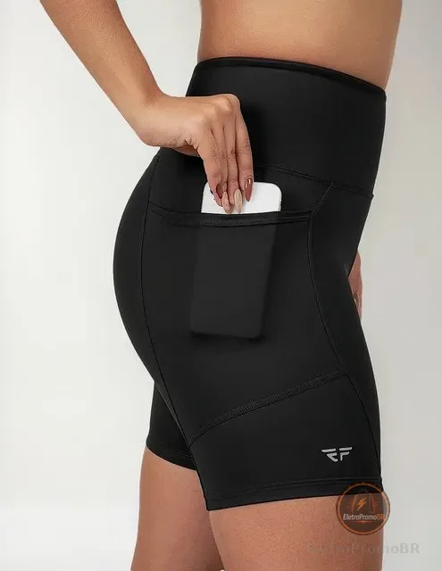 Short C/ Bolso Para Corrida Suplex