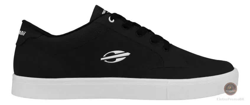 Tênis Mormaii Urban Free Masculino Casual Skate Preto/branco 41