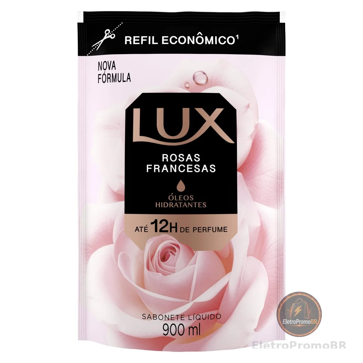 Lux Sabonete Líquido Rosas Francesas Refil 900 ml