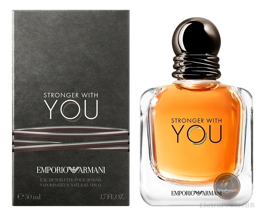 Armani Beauty Perfume Masculino Stronger With You Eau de Toilette 50ml