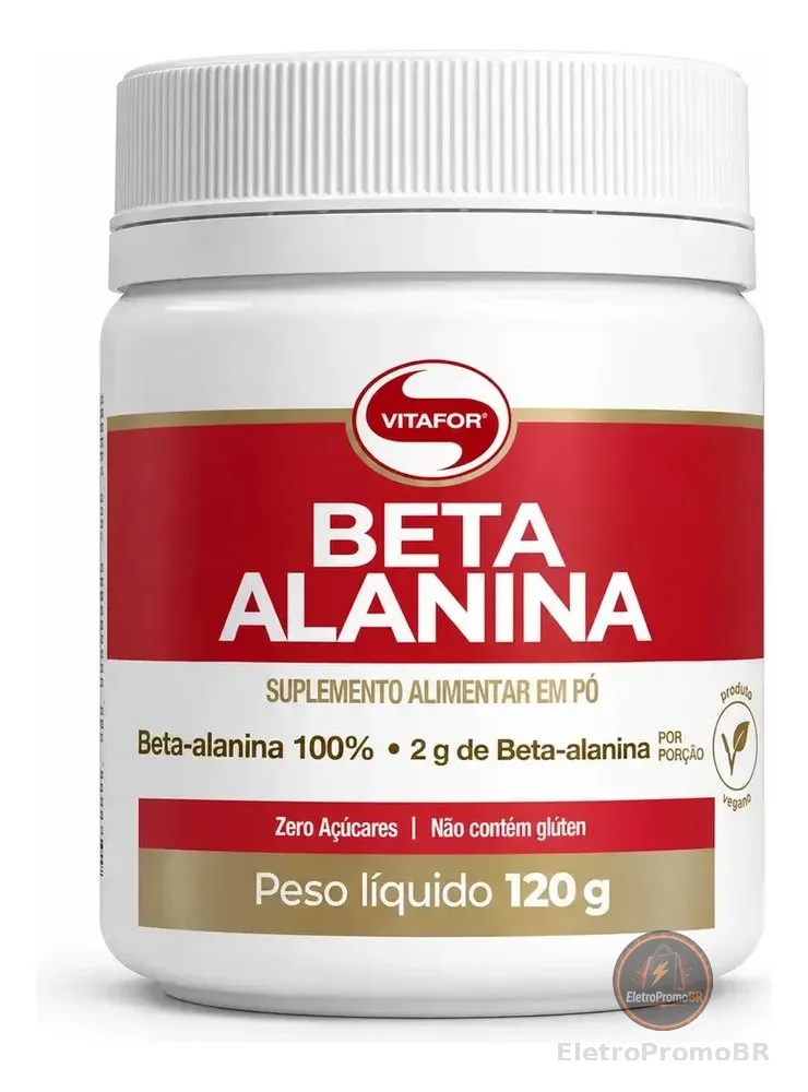 Beta alanina 100% 2g Vitafor 120g