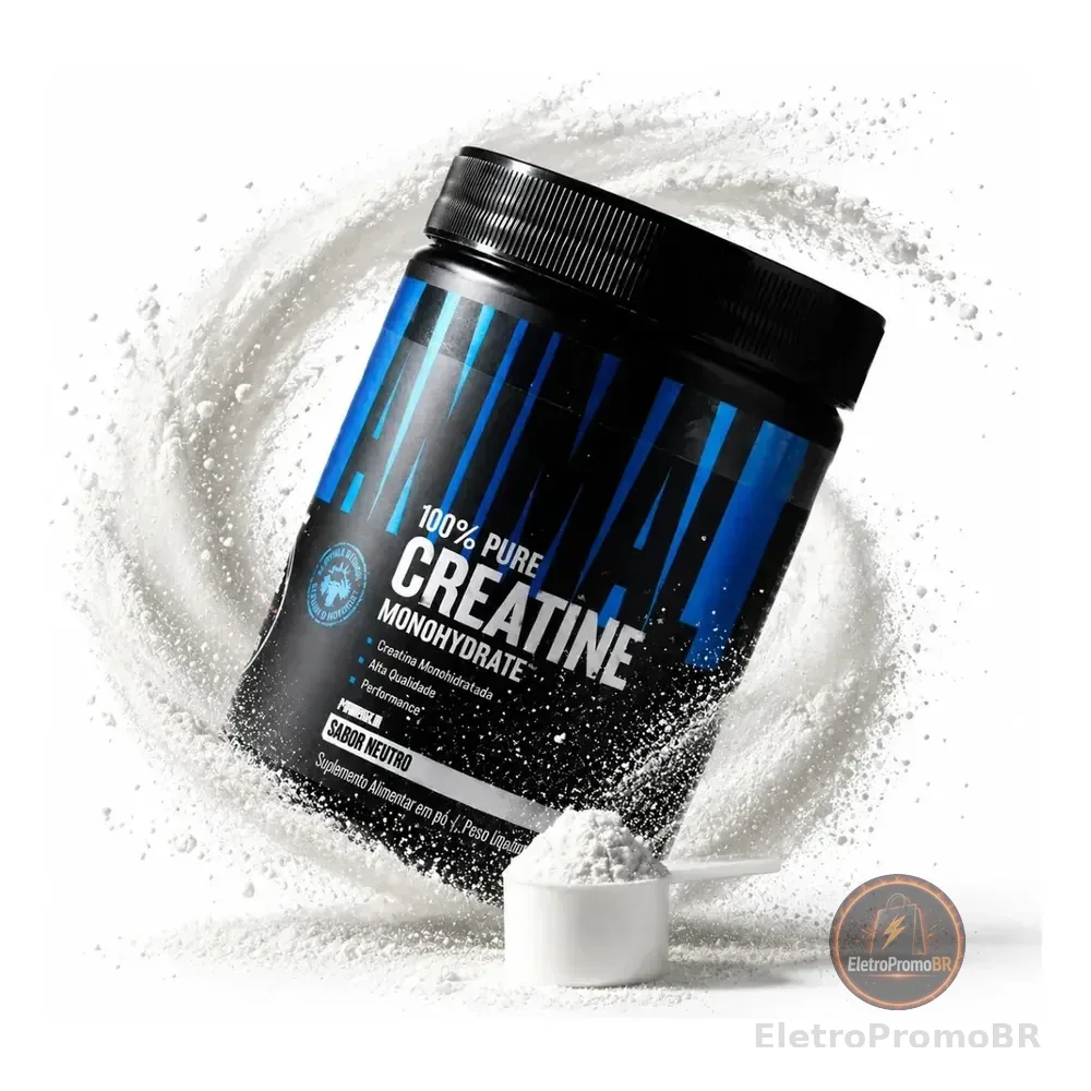 Creatina Animal Universal Nutrition 100% Pure Sabor Neutro Neutro